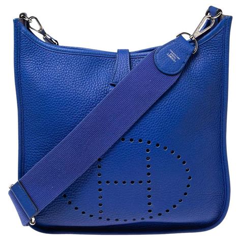 hermes evelyne bag electric blue|hermes evelyne bag for sale.